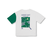063 | Tennis Collection | Slogan Print T-Shirt